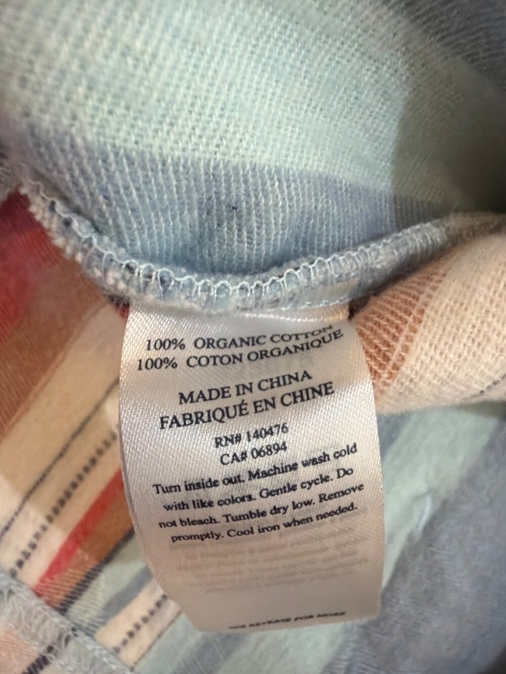 NWT Faherty Baja Hoodie Small Organic Cisco Brewers Nantucket Logo Striped $158 - Picture 12 of 17